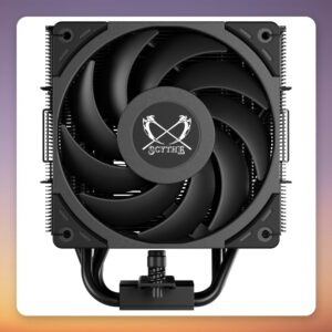 Scythe Mugen 6 Dual Fan Black Edition 120 mm CPU Air Cooler, Black