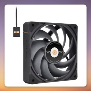Thermaltake TOUGHFAN EX12 Pro Swappable Edition 120 mm PWM Fan, Black, 3-Pack