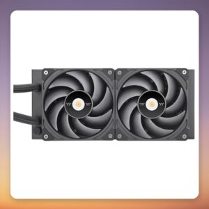 Thermaltake TOUGHLIQUID 240 EX Pro ARGB Sync 240 mm AIO Liquid Cooler, Black