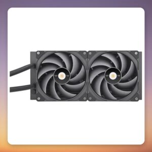 Thermaltake TOUGHLIQUID 280 EX Pro ARGB Sync 280 mm AIO Liquid Cooler, Black