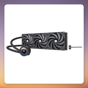 Thermaltake TOUGHLIQUID 420 EX Pro ARGB Sync 420 mm AIO Liquid Cooler, Black