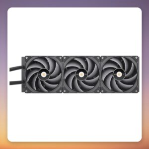 Thermaltake TOUGHLIQUID 420 EX Pro ARGB Sync 420 mm AIO Liquid Cooler, Black