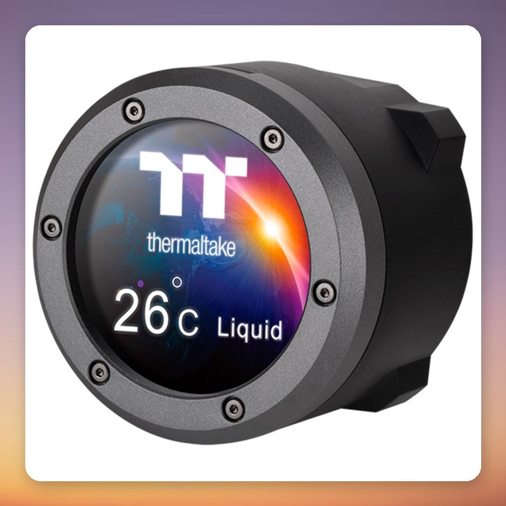 Thermaltake TH240 V2 Ultra EX ARGB 240 mm AIO Liquid Cooler with LCD Display, Black – image 5