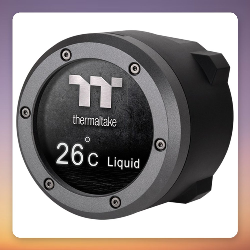 Thermaltake TH240 V2 Ultra EX ARGB 240 mm AIO Liquid Cooler with LCD Display, Black – image 6