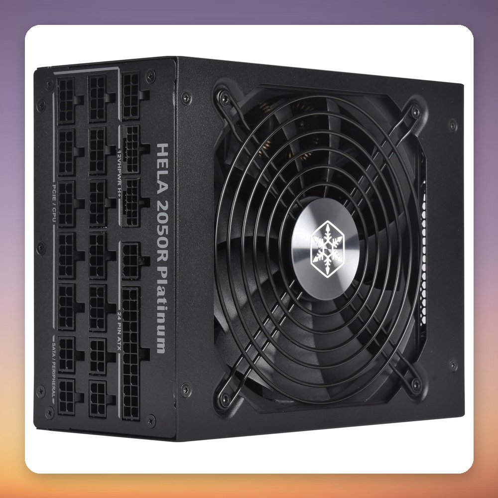 Silverstone HA2050R-PM 2050W Cybenetics Platinum ATX 3.0 Fully Modular PSU – image 2