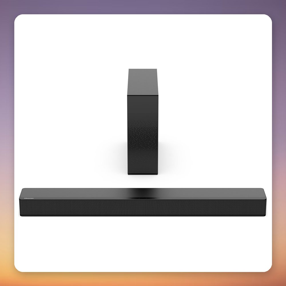 Hisense HS2100 2.1 Soundbar with Wireless Subwoofer, 240W, Bluetooth 5.3, HDMI ARC – image 2