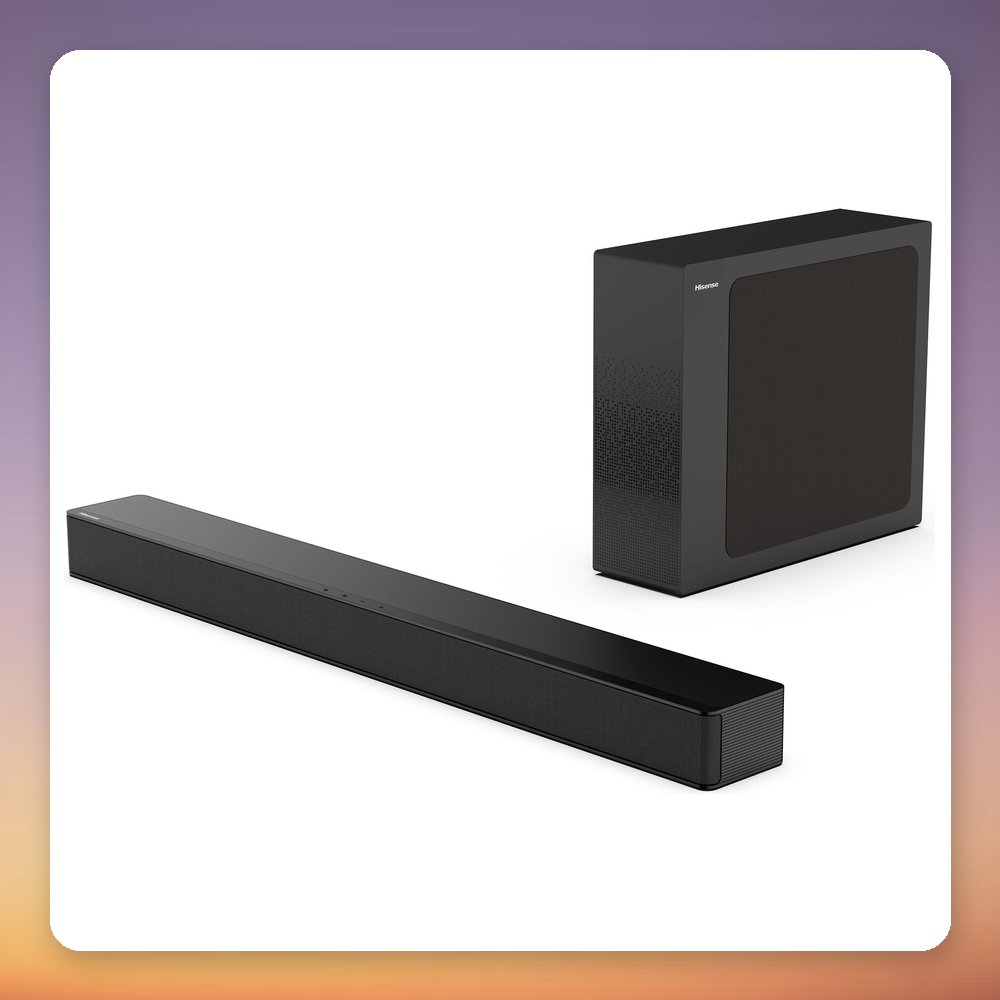 Hisense HS2100 2.1 Soundbar with Wireless Subwoofer, 240W, Bluetooth 5.3, HDMI ARC – image 3