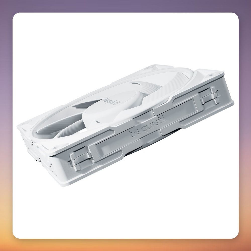 be quiet! Silent Wings Pro 4 140 mm PWM Fan, White, Single Pack – image 3