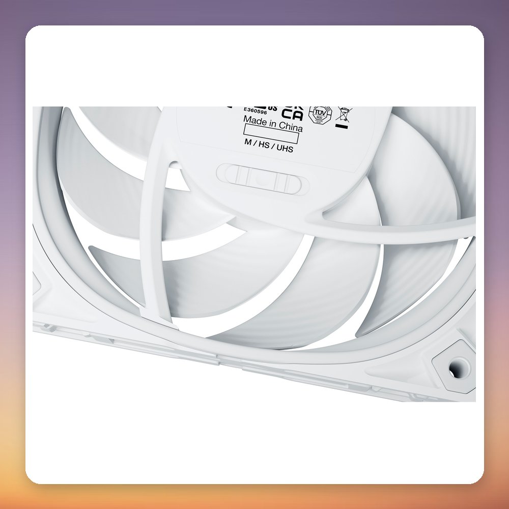 be quiet! Silent Wings Pro 4 140 mm PWM Fan, White, Single Pack – image 4