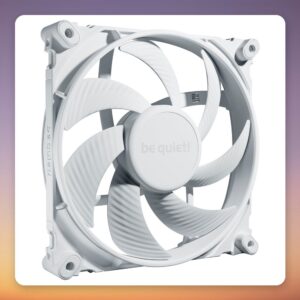 be quiet! Silent Wings 4 140 mm PWM High-Speed Case Fan, White