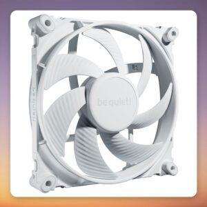 be quiet! Silent Wings 4 140 mm PWM Case Fan, White, Single Pack