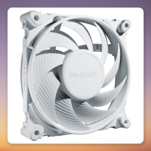 be quiet! Silent Wings 4 120 mm PWM High-Speed Fan, White, 2500 RPM