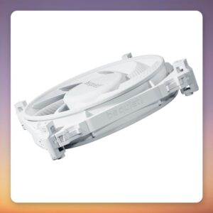 be quiet! Silent Wings 4 120 mm PWM High-Speed Fan, White, 2500 RPM
