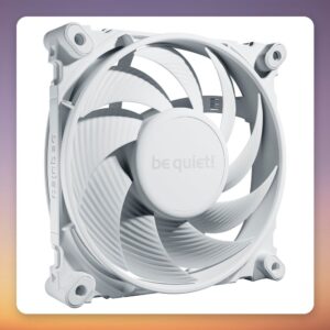 be quiet! Silent Wings 4 120 mm PWM Fan, White, Single Pack