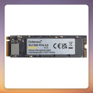 Intenso MI500 1 TB M.2 2280 NVMe 1.4 SSD, PCIe 4.0 x4, 5,300 MB/s