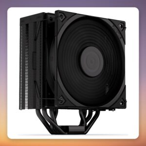 ENDORFY Fera 5 Black 120 mm Single Tower CPU Cooler, 220 W TDP, 4 Heatpipes