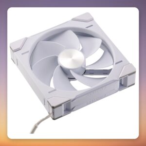 Phanteks D30-140 PWM Reverse DRGB 140 mm Case Fan, White