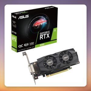 Asus GeForce RTX 3050 LP BRK OC Edition 6 GB GDDR6 Low Profile Graphics Card