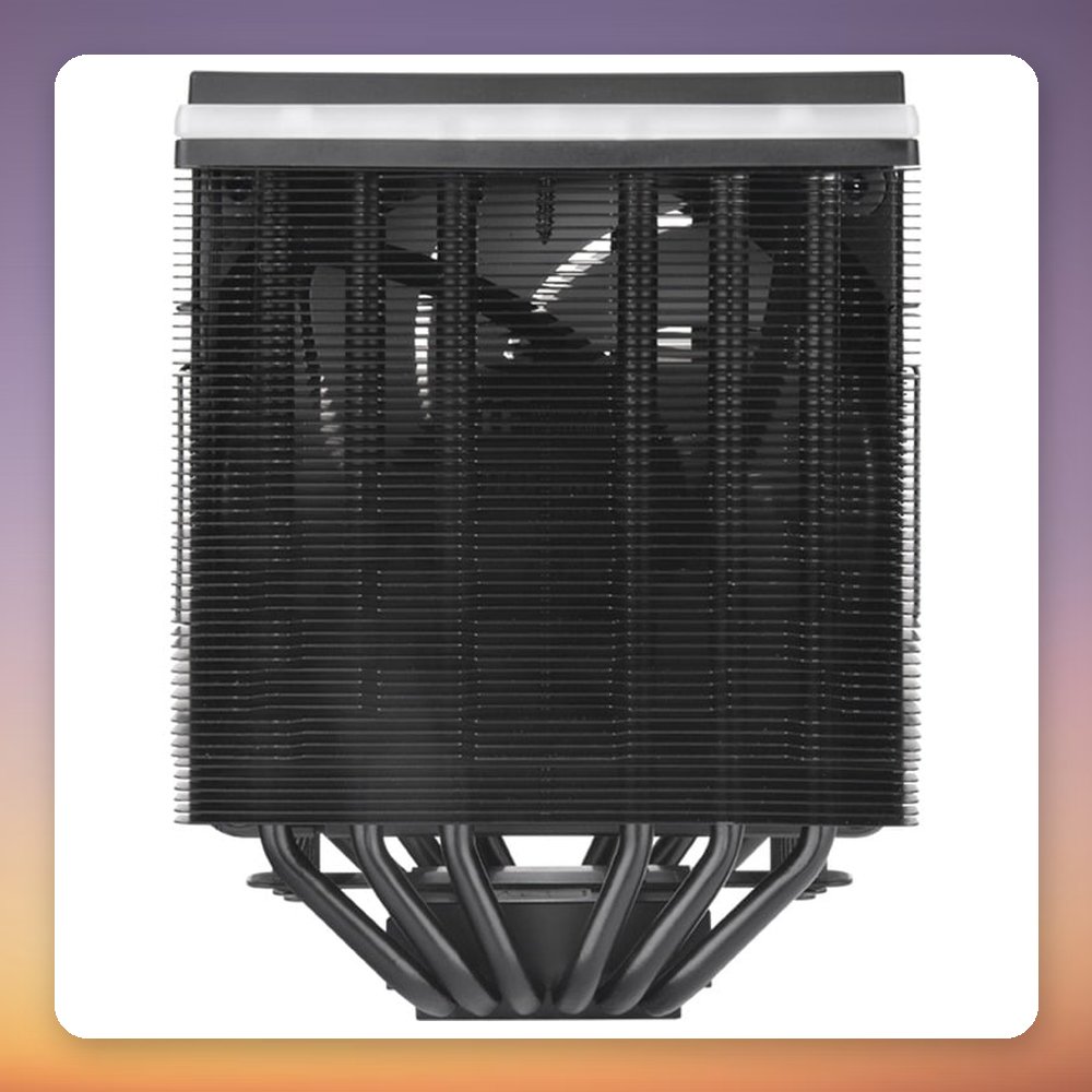 Thermaltake ASTRIA 600 ARGB Dual Tower CPU Cooler, 6 Heatpipes, 265W TDP, Black – image 5