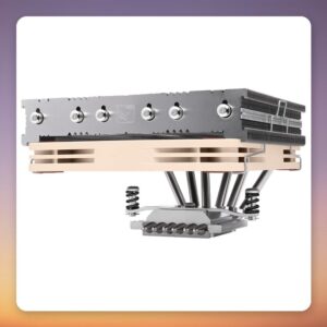 Noctua NH-L12Sx77 120 mm Low-Profile CPU Cooler, 77 mm Height, Aluminium/Beige