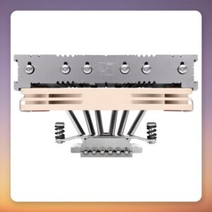 Noctua NH-L12Sx77 120 mm Low-Profile CPU Cooler, 77 mm Height, Aluminium/Beige