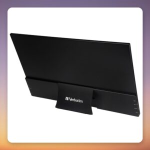 Verbatim PMT-15 15.6″ Full HD IPS Portable Touchscreen Monitor, USB-C, HDR