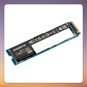 GigaByte Gen3 2500E 500 GB NVMe SSD, PCIe 3.0 x4, M.2 2280