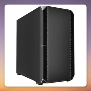 Sharkoon MK2 Micro-ATX Mini Tower Case, Black, 2x 120 mm Fans