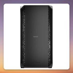 Sharkoon MK2 Micro-ATX Mini Tower Case, Black, 2x 120 mm Fans