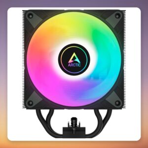 Arctic Freezer 36 A-RGB 120 mm Dual-Fan Tower CPU Cooler, Black