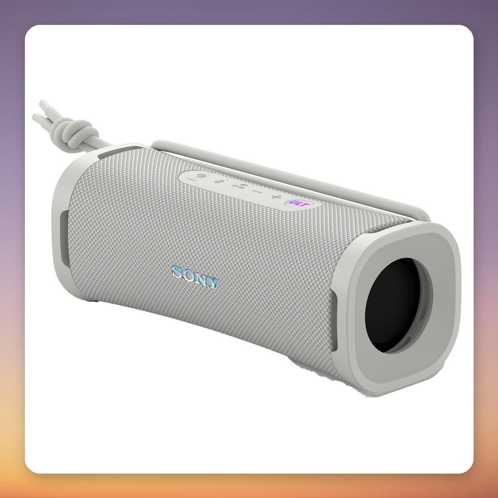 Sony ULT FIELD 1 Portable Bluetooth 5.3 Speaker, White, IP67, 12 Hour Battery