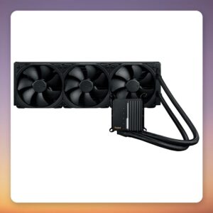 Asus ProArt LC 420 420 mm AIO Liquid CPU Cooler, Black, 3x 140 mm Noctua Fans
