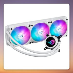 Asus ROG Strix LC III 360 ARGB White Edition 360 mm AIO Liquid CPU Cooler