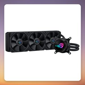 Asus ROG STRIX LC III 360 mm All-in-One Liquid CPU Cooler, Black, ARGB