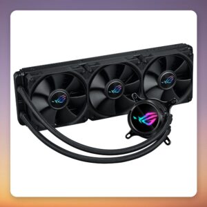 Asus ROG STRIX LC III 360 mm All-in-One Liquid CPU Cooler, Black, ARGB