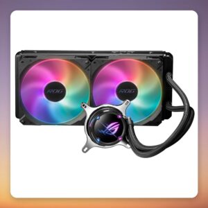 Asus ROG STRIX LC II 280 ARGB 280 mm AIO Liquid CPU Cooler, Black