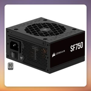 Corsair SF750 750W 80 PLUS Platinum SFX Modular PSU, ATX 3.1