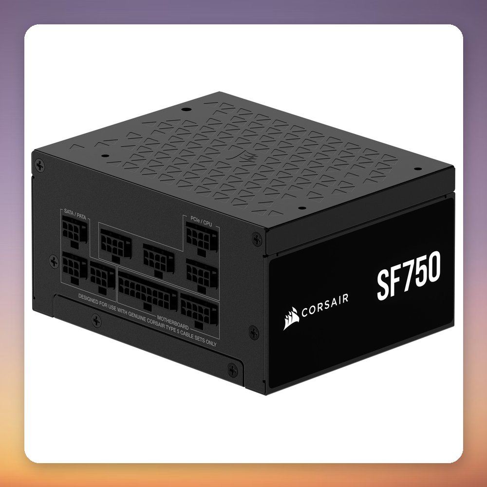 Corsair SF750 750W 80 PLUS Platinum SFX Modular PSU, ATX 3.1 – image 3