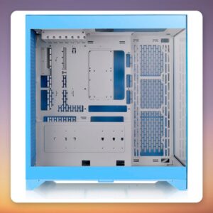 Thermaltake CTE E660 MX Hydrangea Blue E-ATX Mid-Tower Case, Dual Tempered Glass