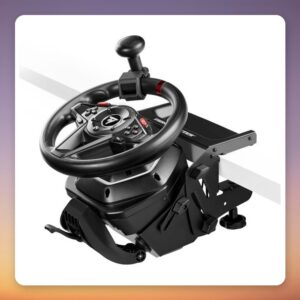 Thrustmaster T128 SimTask Pack Racing Wheel, T2PM Pedals and SimTask Steering Kit for PC & Xbox