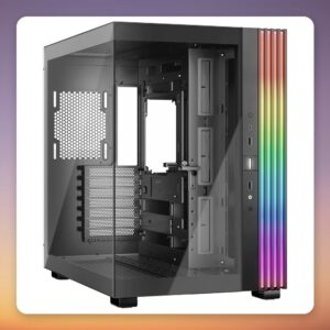 be quiet! Light Base 600 DX Black Mid-Tower ATX Case, Tempered Glass, ARGB