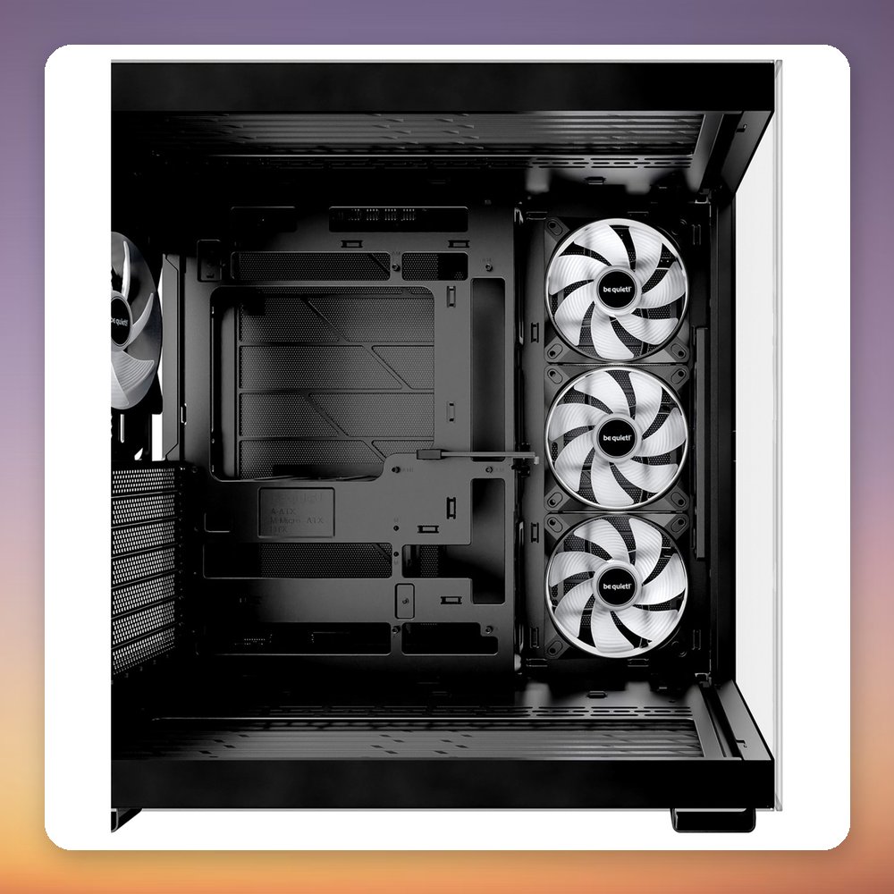 be quiet! Light Base 600 DX Black Mid-Tower ATX Case, Tempered Glass, ARGB – image 5