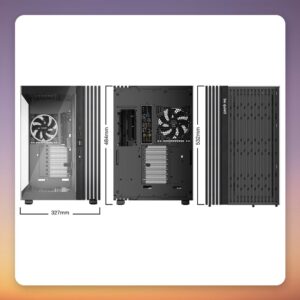 be quiet! Light Base 900 FX Full Tower Case, Black, Dual Tempered Glass, ARGB, E-ATX