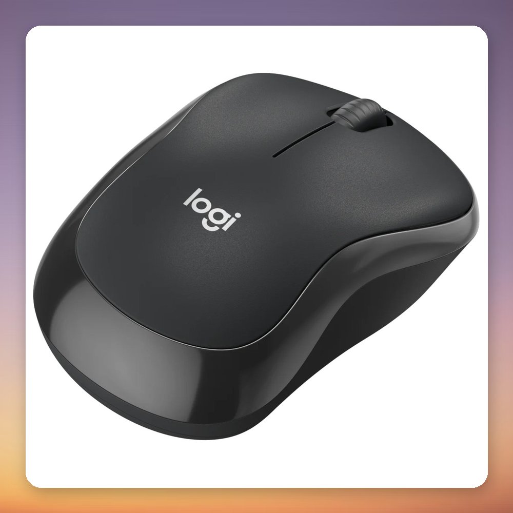 Logitech M240 Silent Wireless Bluetooth Mouse, Graphite, 4000 DPI – image 2
