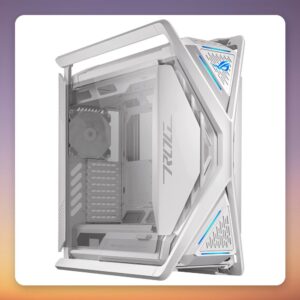 Asus ROG Hyperion GR701 Big Tower Case, White, E-ATX, Tempered Glass
