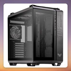 Asus TUF Gaming GT502 PLUS ATX Mid Tower Case, Black, Dual Tempered Glass