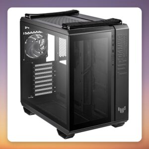 Asus TUF Gaming GT502 PLUS ATX Mid Tower Case, Black, Dual Tempered Glass