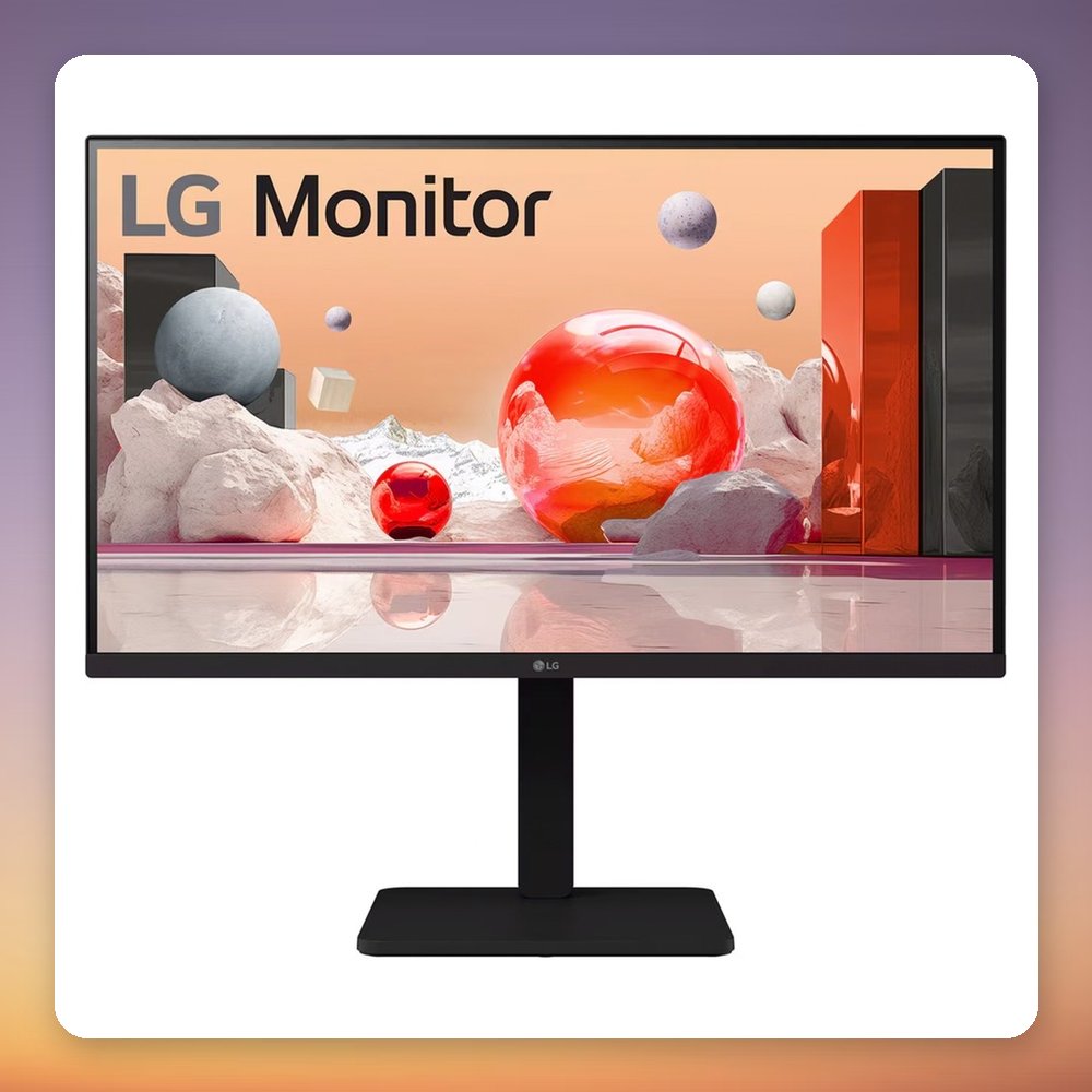 LG 27BA550-B 27-inch Full HD IPS Monitor, 100 Hz, USB Hub, Height Adjustable – image 3