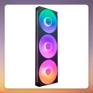 NZXT F360 RGB Core 360 mm Triple Fan Single-Frame, 500-2400 RPM PWM, Black
