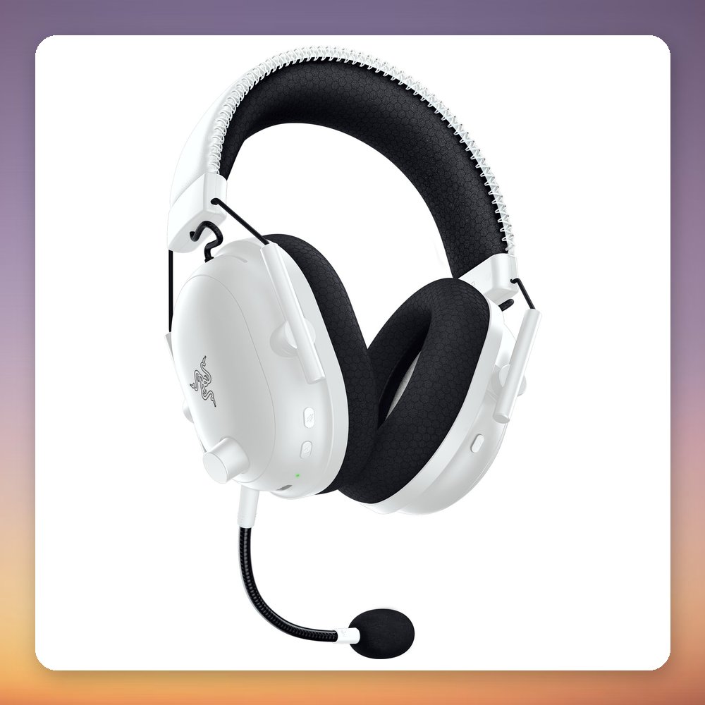Razer BlackShark V2 Pro Wireless Gaming Headset for PlayStation, White, 2.4 GHz/Bluetooth – image 3
